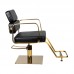 Hairdressing Chair GABBIANO PORTO GOLD black